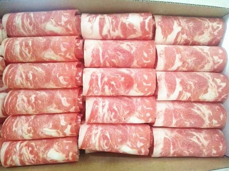 肥牛肥羊卷加工設備 凍肉切片機 凍肉切卷機